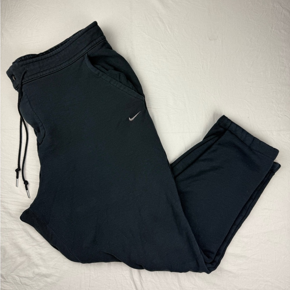 Nike Mens black sweatpants with drawstring size XXL